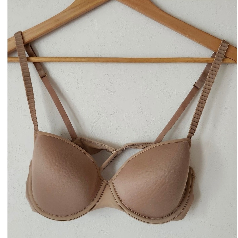 ThirdLove 24/7 Classic T-Shirt Bra Tan Nude Underwire Microfiber 34C